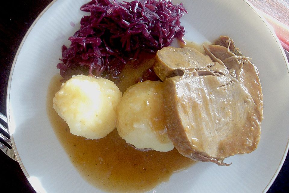 Senfkrustenbraten