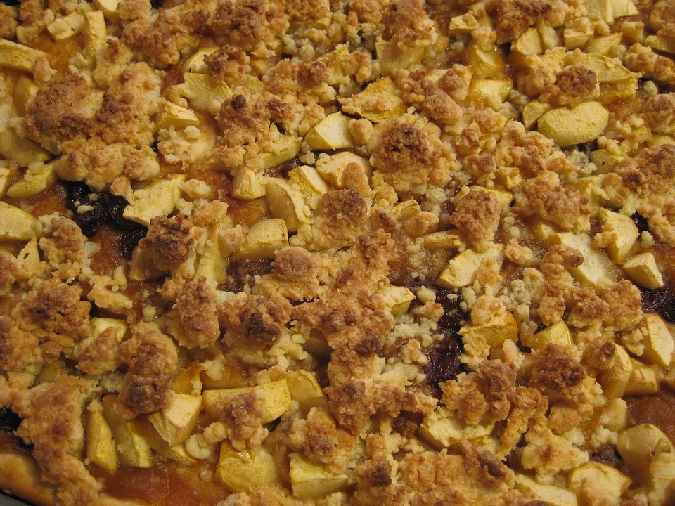 Apfelkuchen mit Marzipanstreusel von alessa13| Chefkoch