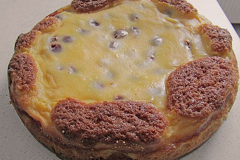 Jockels Kirsch - Marzipan - Kuchen mit Vanilleguss von ...