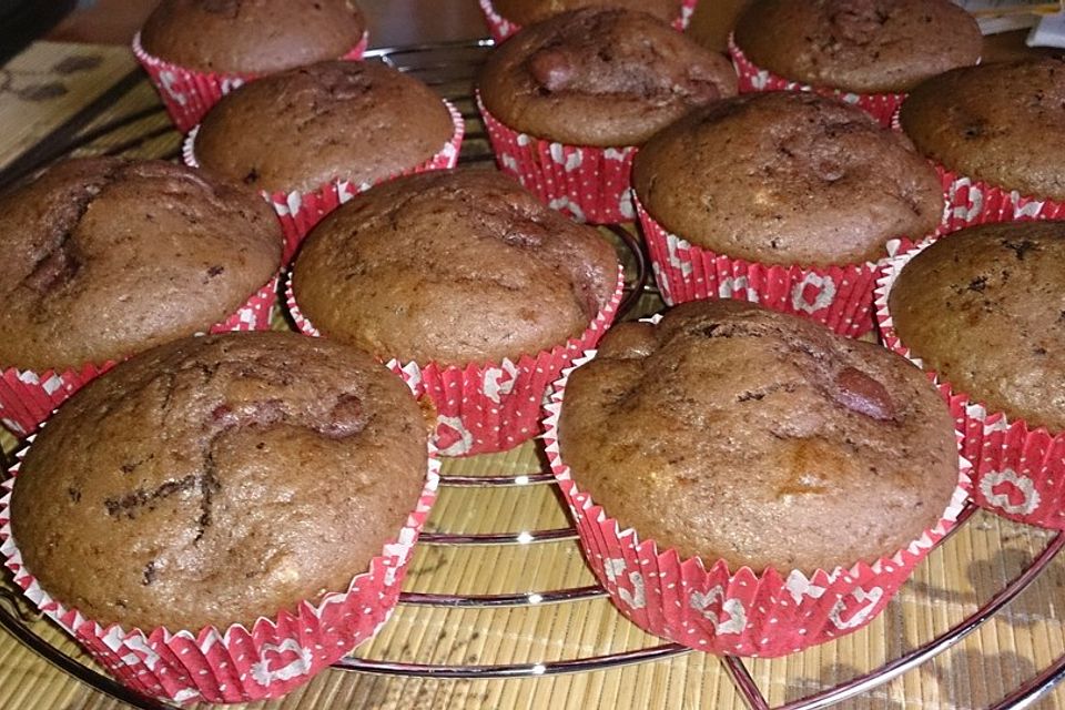 Schoko - Kirsch - Muffins