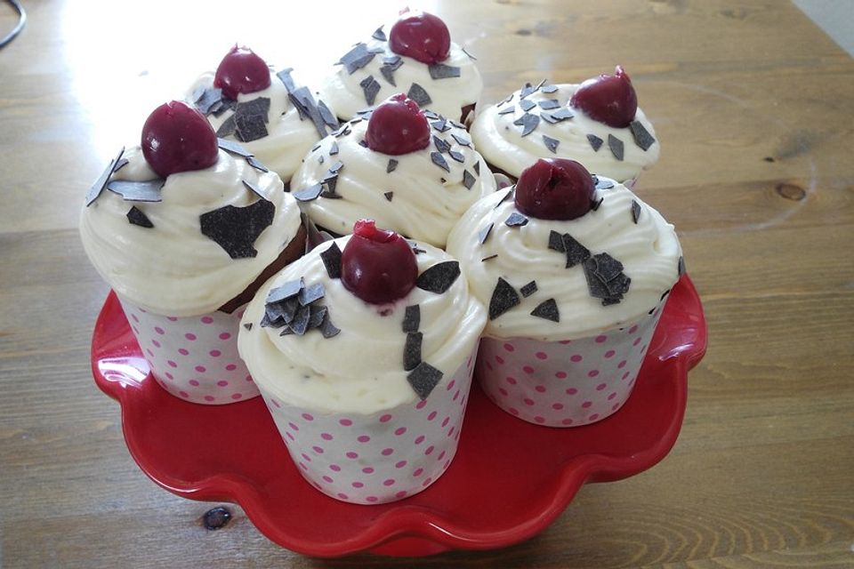 Schoko - Kirsch - Muffins