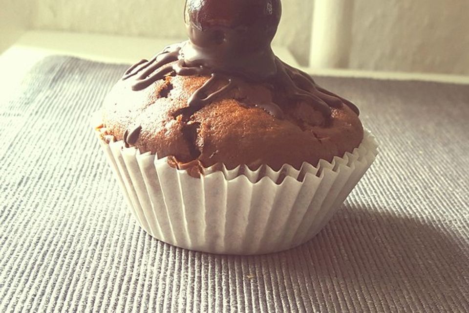 Schoko - Kirsch - Muffins