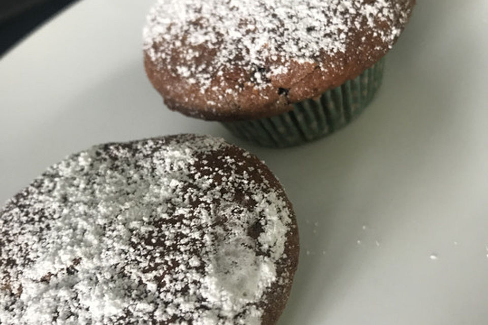 Schoko - Kirsch - Muffins