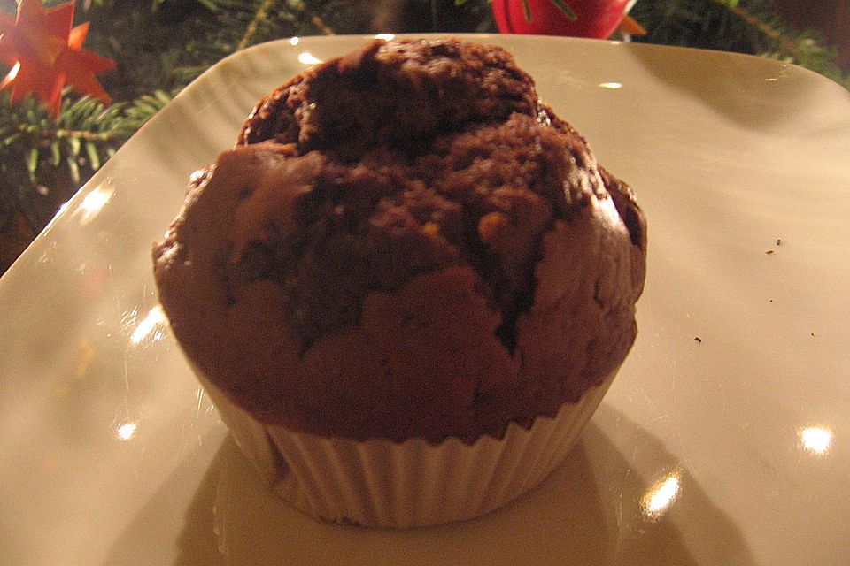 Schoko - Kirsch - Muffins