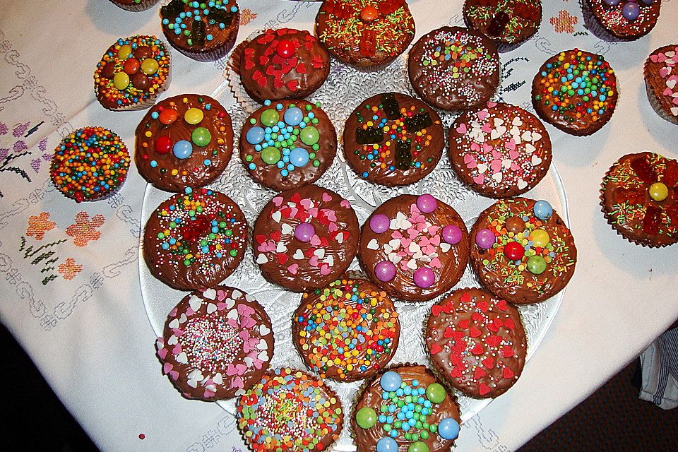 Schoko - Kirsch - Muffins