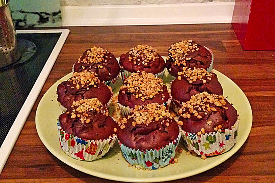 Schoko - Kirsch - Muffins