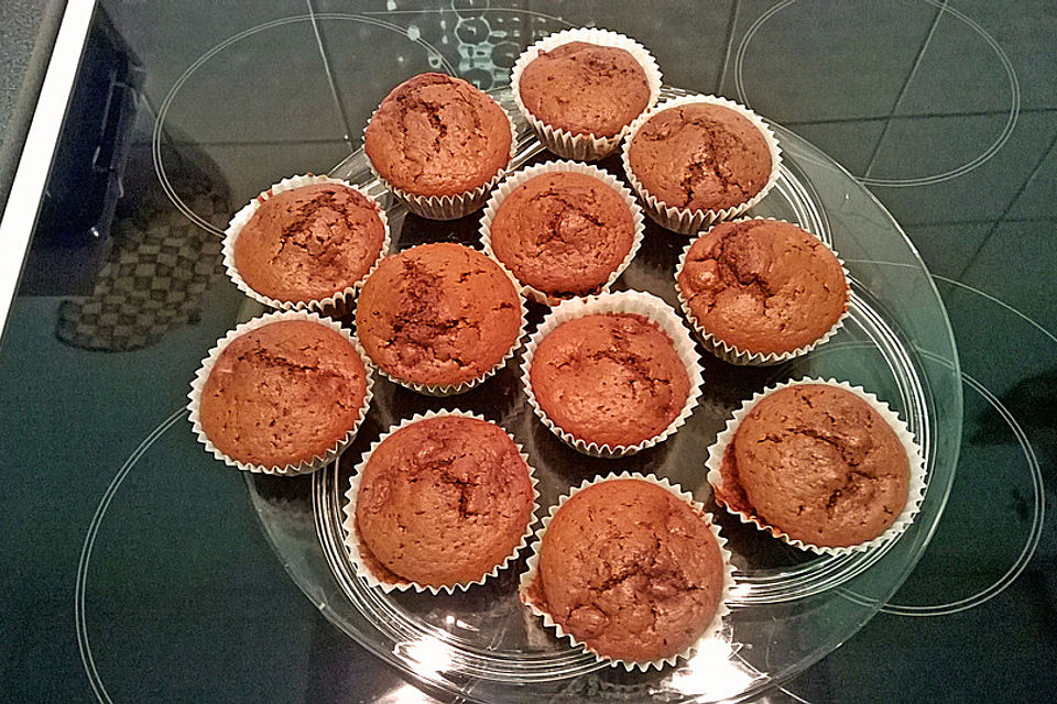 Schoko - Kirsch - Muffins