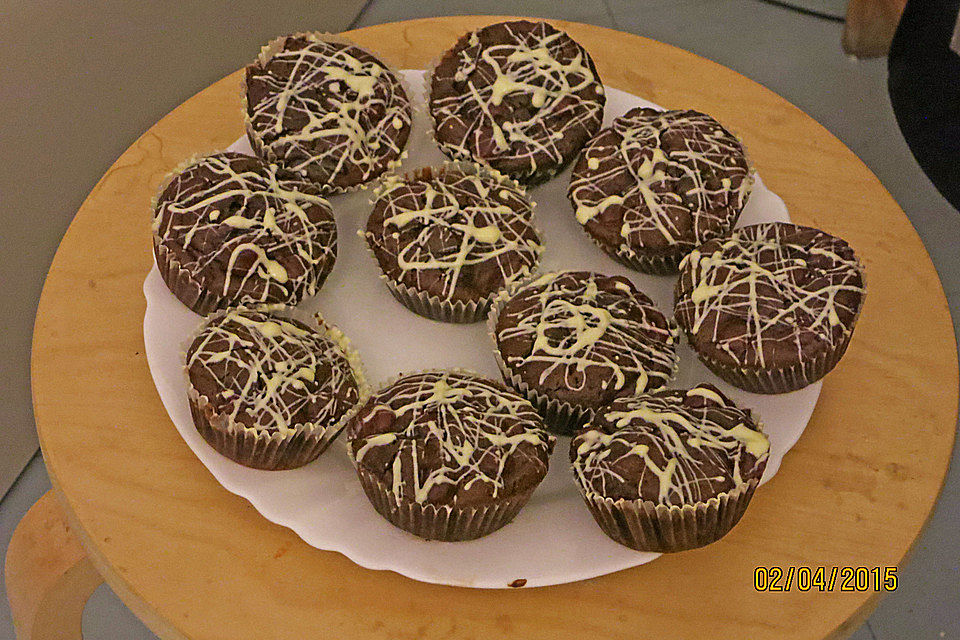 Schoko - Kirsch - Muffins