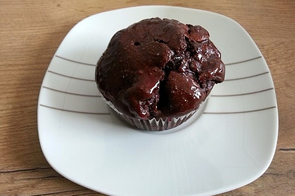 Schoko - Kirsch - Muffins