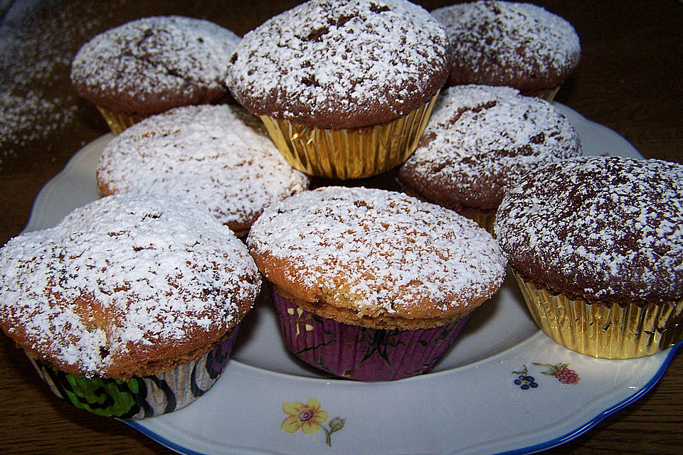 Schoko - Kirsch - Muffins