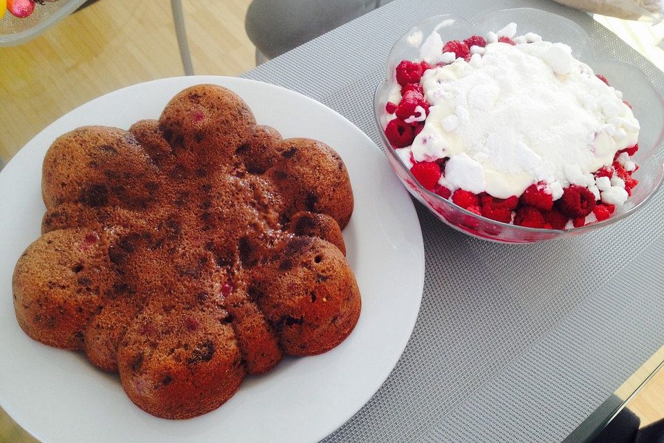 Schoko - Kirsch - Muffins