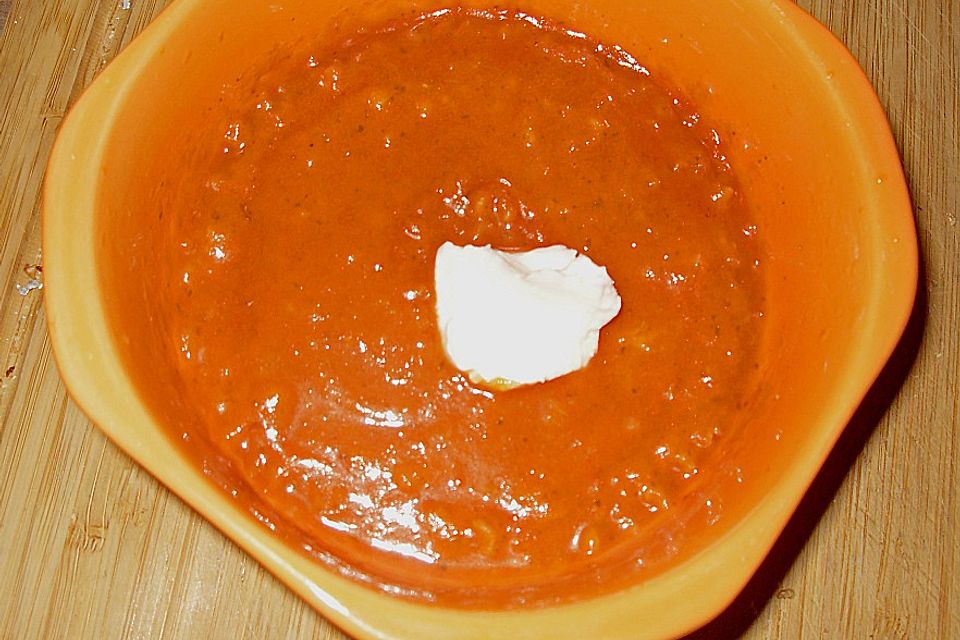 Würzige Tomatensuppe