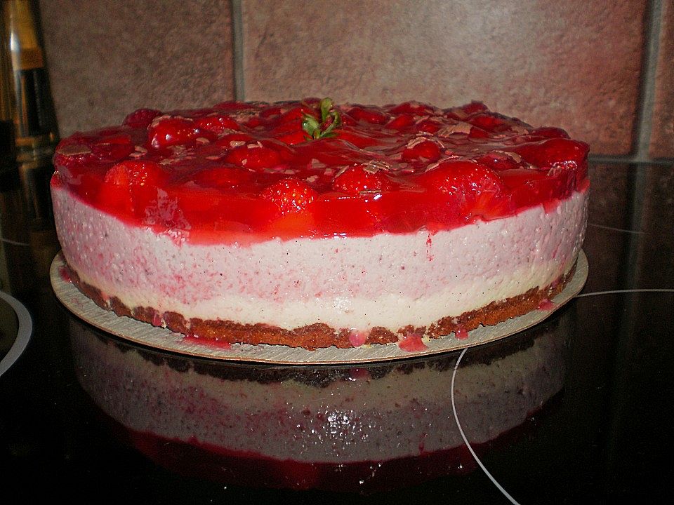 Erdbeermousse - Torte von DieVenusfalle| Chefkoch