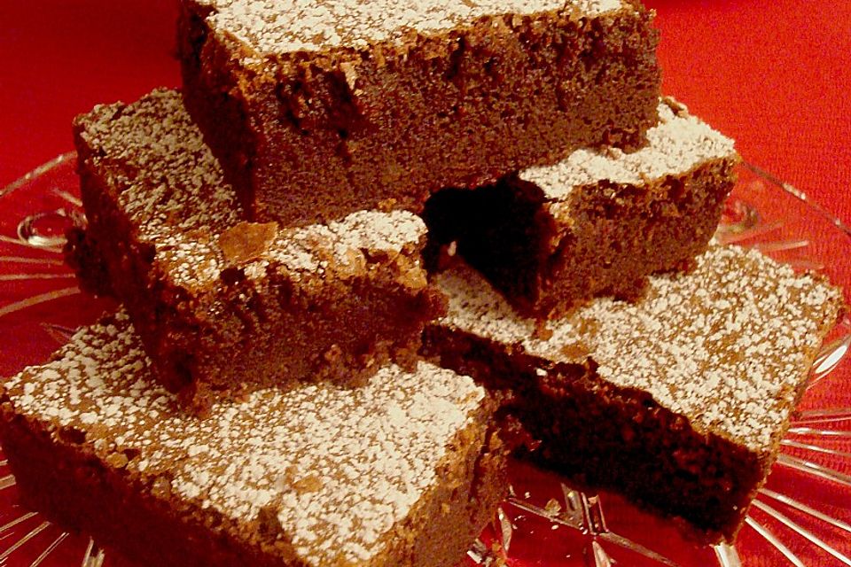 Chili - Karamell - Brownies