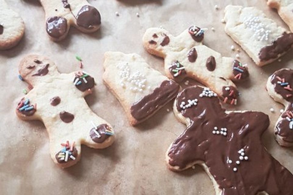 Bunte Weihnachtsplätzchen