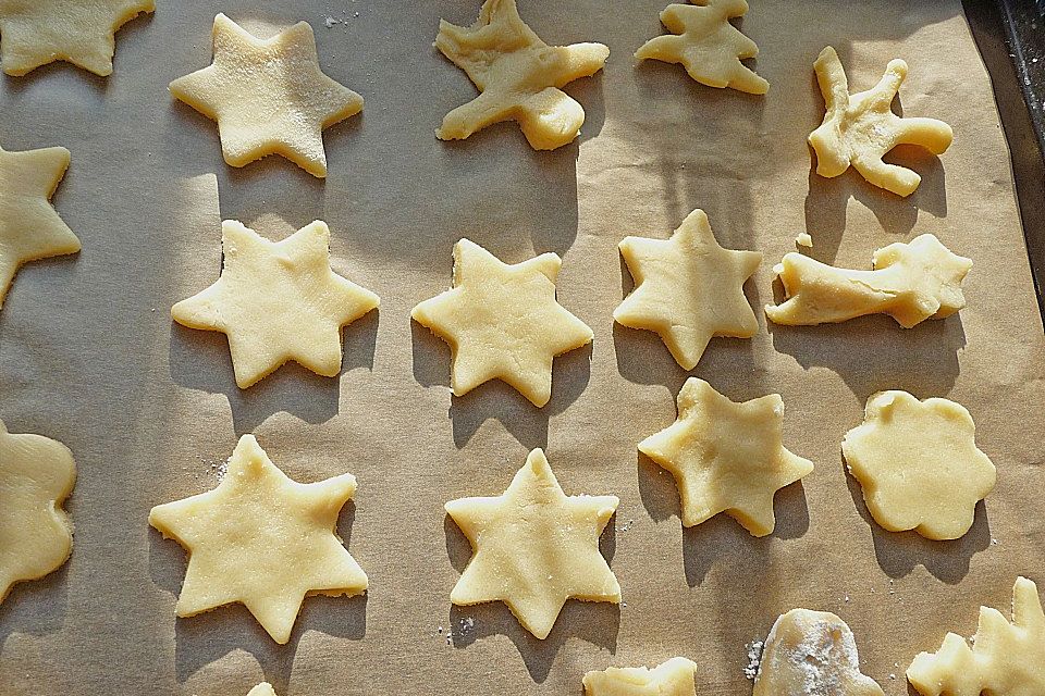 Bunte Weihnachtsplätzchen