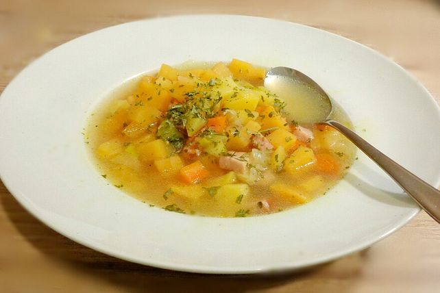 Steckrübeneintopf mit Kasseler von klausdewittene| Chefkoch