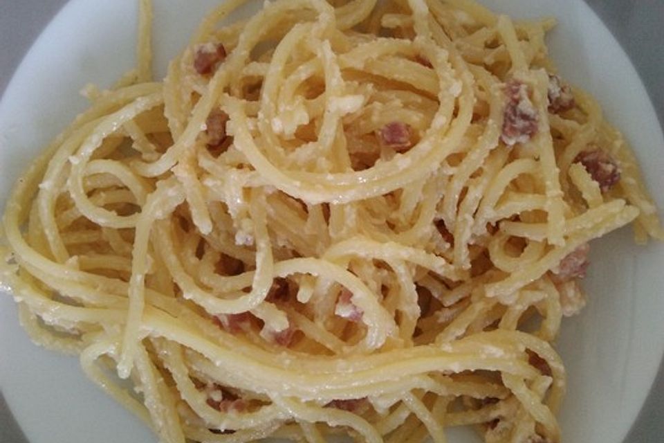 Carbonara wie bei der Mamma in Rom