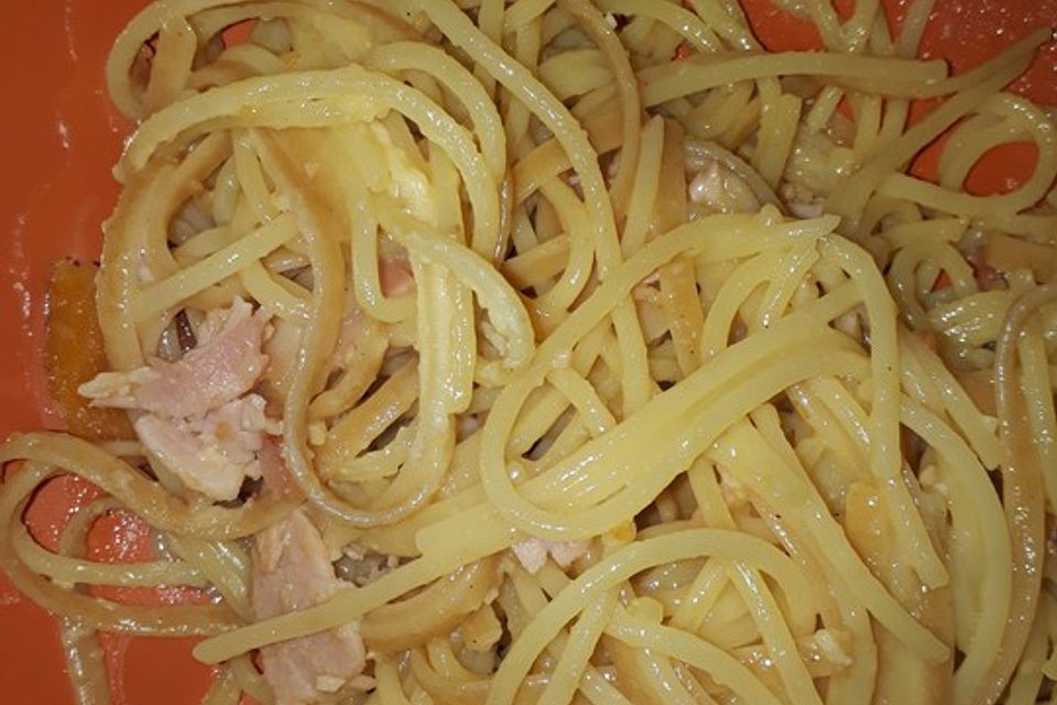 Carbonara wie bei der Mamma in Rom