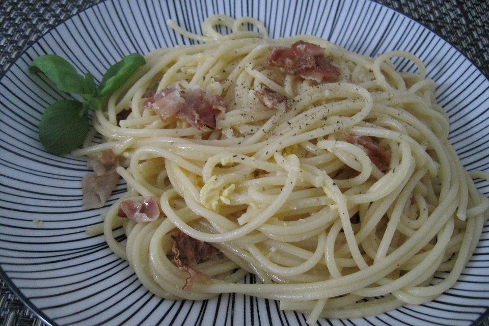 Carbonara wie bei der Mamma in Rom