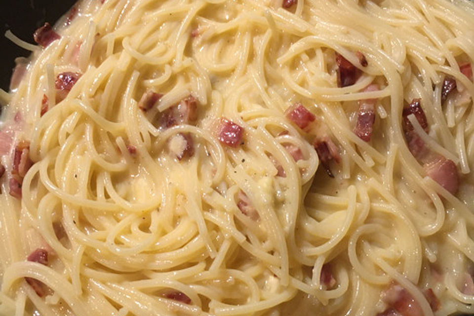 Carbonara wie bei der Mamma in Rom