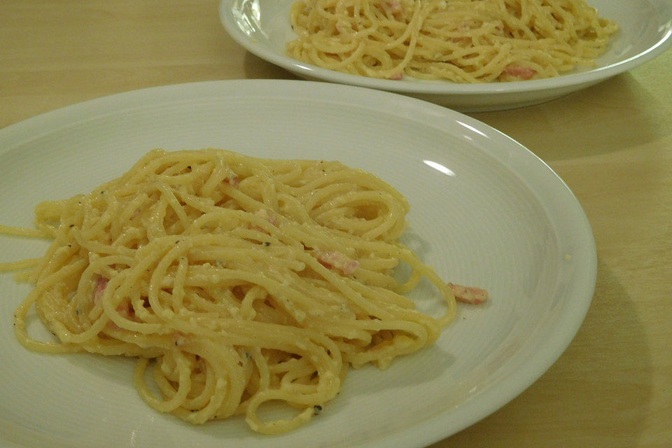 Carbonara wie bei der Mamma in Rom