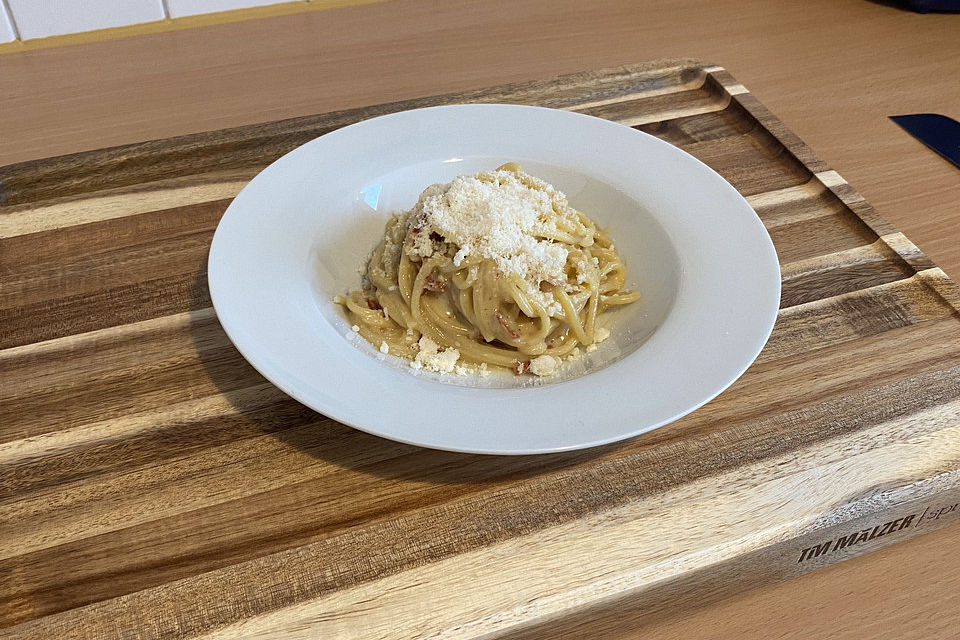 Carbonara wie bei der Mamma in Rom