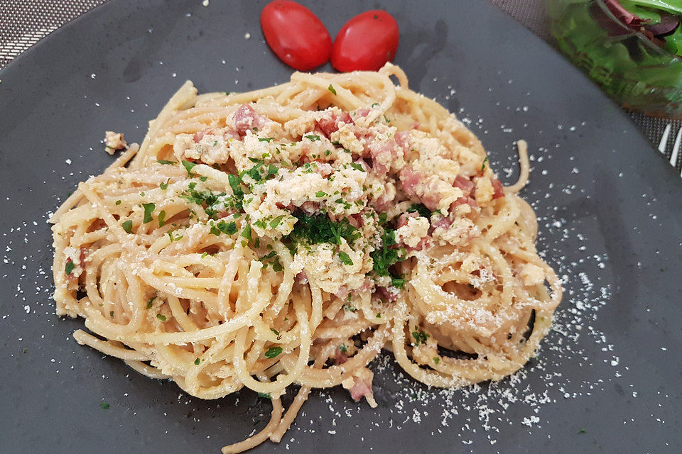 Carbonara wie bei der Mamma in Rom