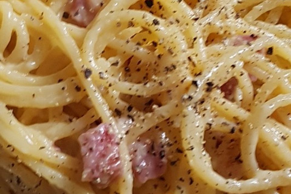 Carbonara wie bei der Mamma in Rom