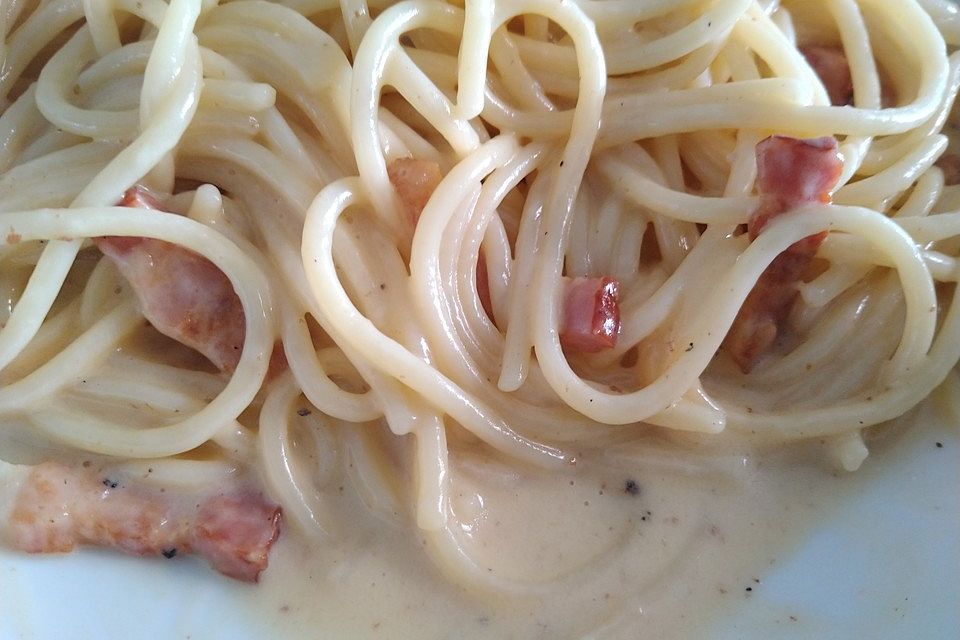 Carbonara wie bei der Mamma in Rom