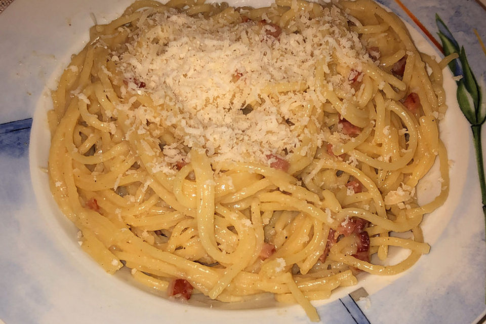 Carbonara wie bei der Mamma in Rom