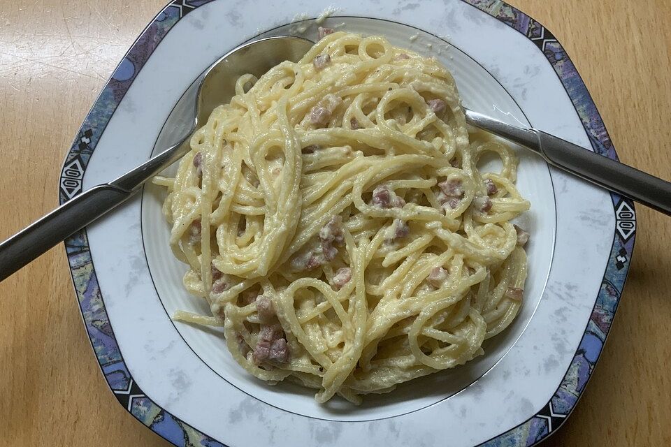 Carbonara wie bei der Mamma in Rom