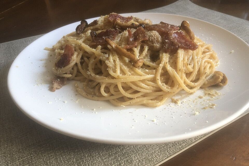 Carbonara wie bei der Mamma in Rom