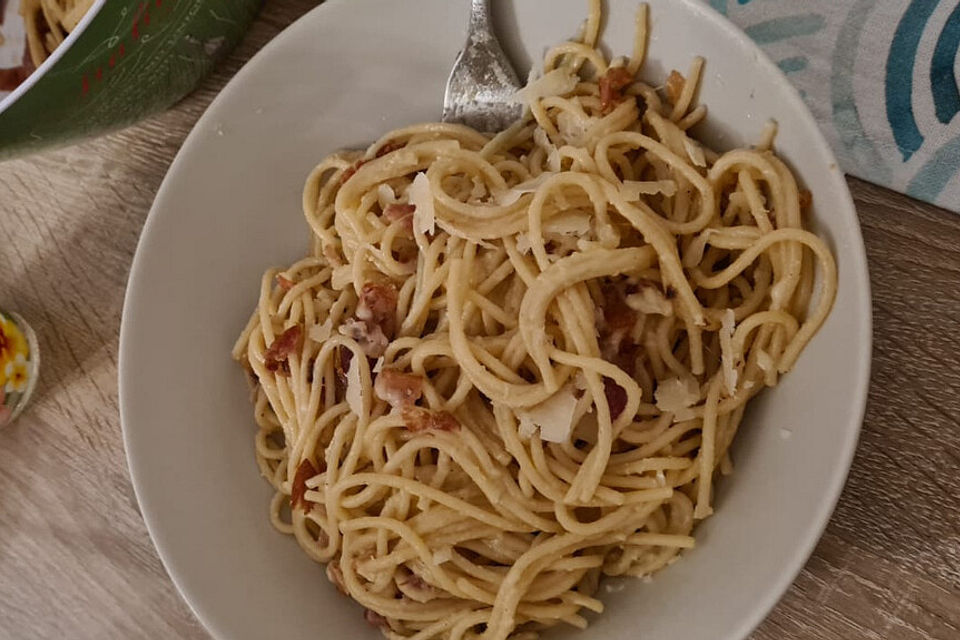 Carbonara wie bei der Mamma in Rom