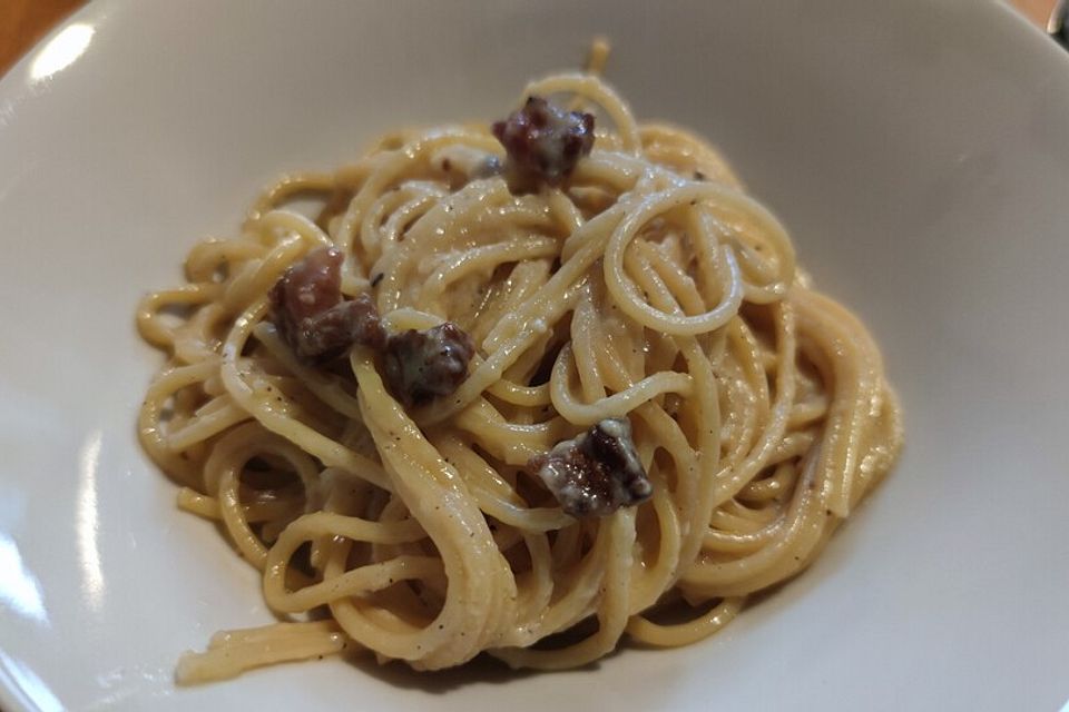 Carbonara wie bei der Mamma in Rom