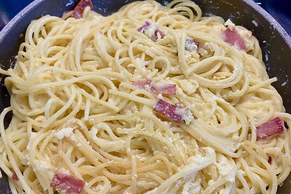 Carbonara wie bei der Mamma in Rom