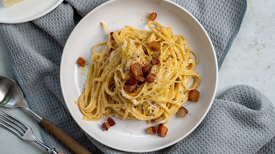 Spaghetti Carbonara – einfaches Originalrezept