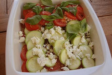 Tjaldas leichtes Zucchini - Tomaten - Gemüse