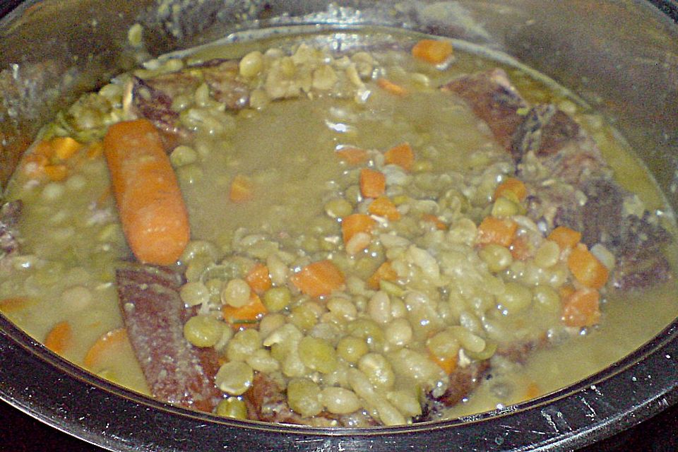 Die Erbsensuppe Die Erbsensuppe