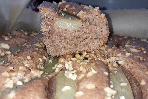 Birnen - Mandel - Kuchen von somfolder | Chefkoch