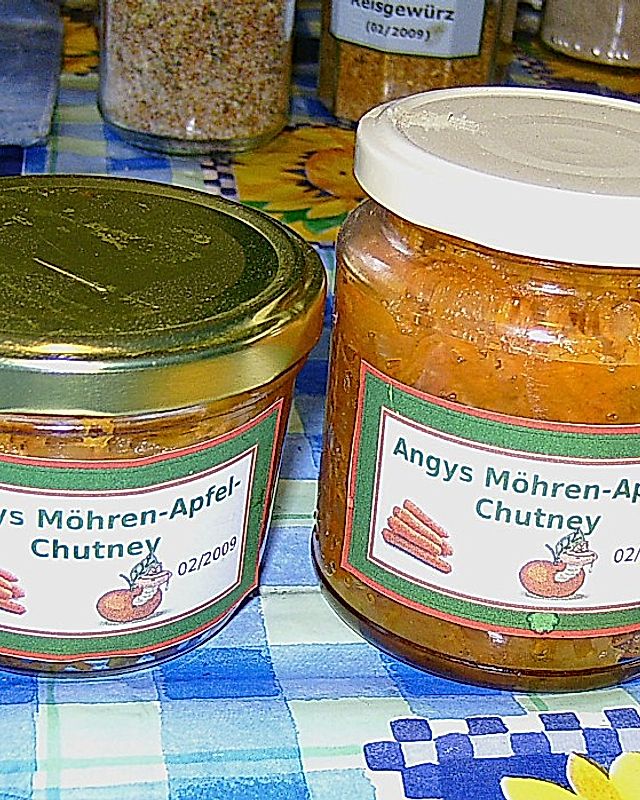 Angys Möhren - Apfel - Chutney