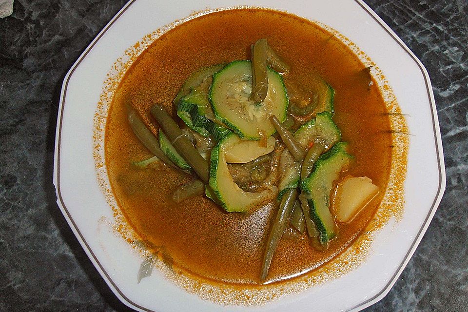 Zucchini - Brot - Auflauf