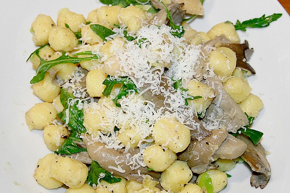 Gnocchi mit Austernpilzen