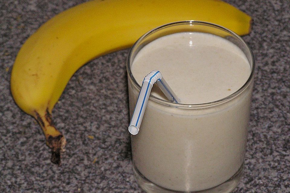 Bananen - Erdnuss - Milch