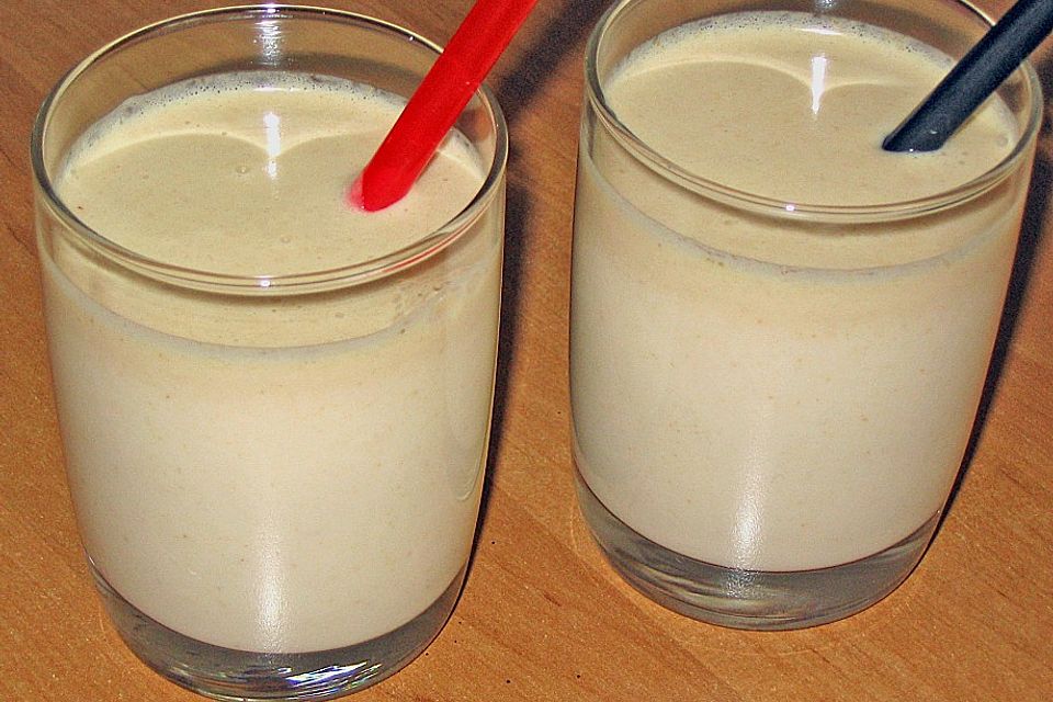 Bananen - Erdnuss - Milch