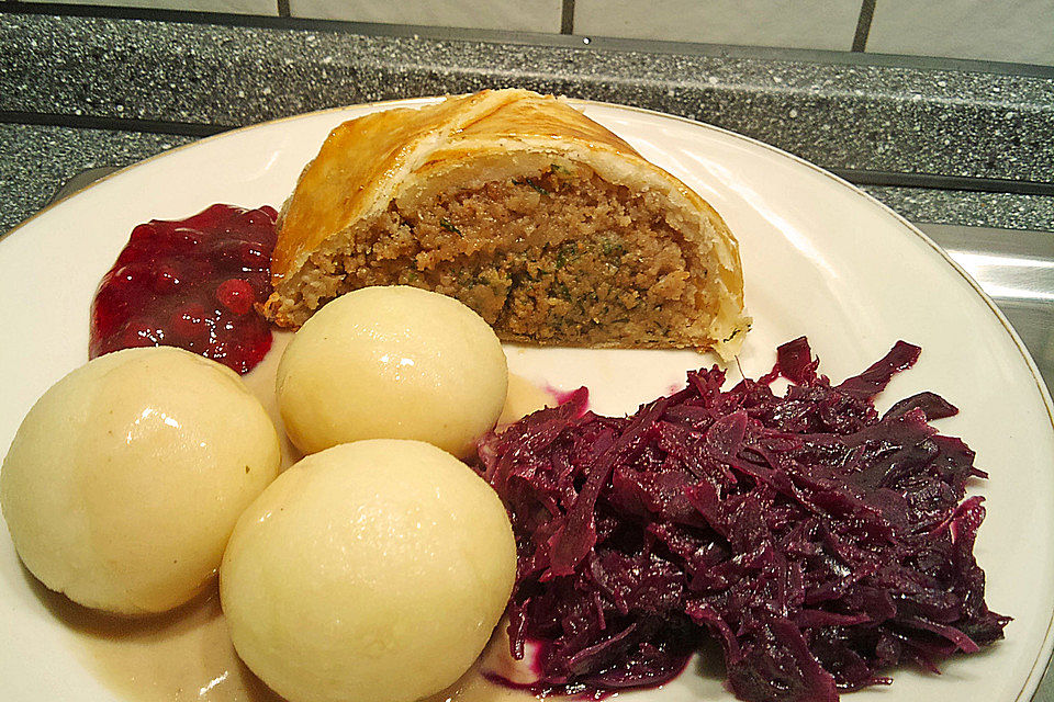 Karamellisierter Apfelrotkohl