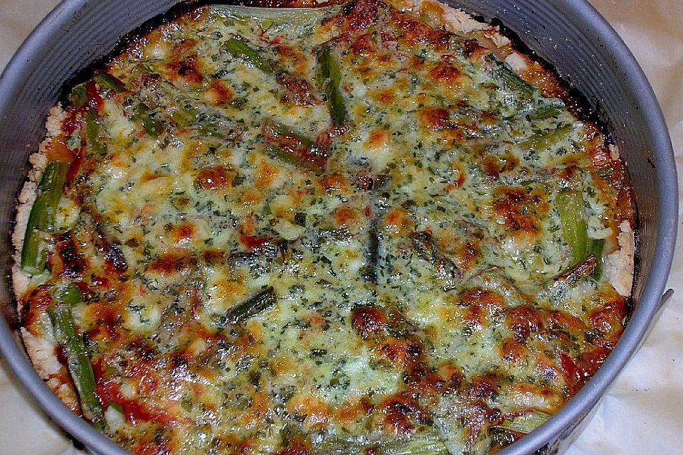 Spargelquiche