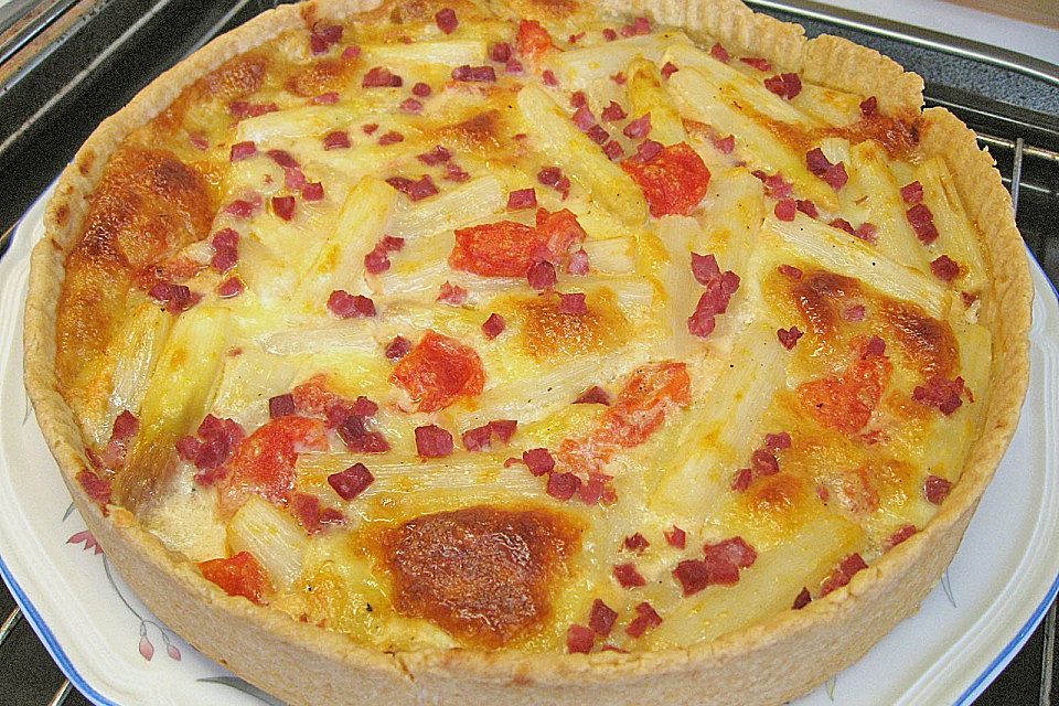 Spargelquiche