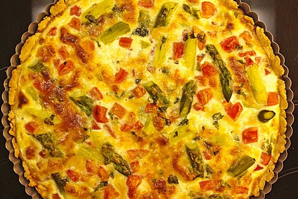 Spargelquiche