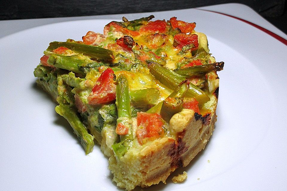 Spargelquiche